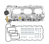 Twxxws Cubierta Válvula De Motor 135i 335i 535i 640i 740i 535ix Drive para X3 para X5 para X6 N55 3.0L 11127570292 Cubierta Válvula Motor De Aluminio con Junta Y Pernos
