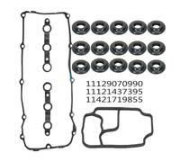Twxxws Cubierta Válvula De Motor E36 E46 E39 E38 E36 11129070990,11121437395,11421719855 Junta Protectora De Válvula Junta De Culata Junta De Filtro De Aceite