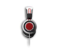Gioteck Auriculares estéreo TX-40 multiplataforma con cable blanco y rojo (PS4)