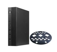 TX06 - Funda pequeña ITX de escritorio para tarjetas base DCIN que ahorra espacio con refrigeración de velocidad rápida, compatibilidad con montaje VESA