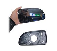 TXBZQKJ Cristal De Retrovisor Lateral para Hyundai Sonata 1998-2005, 2006-2010, 2011-2014, 2015-2017, Vidrio De Espejo Retrovisor Izquierda Derecha, Convexo Calentado,left-2006-2010