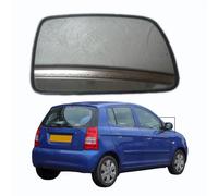 TXBZQKJ Cristal De Retrovisor Lateral para Kia PICANTO 2004-2007, 2011-2016, Vidrio De Espejo Retrovisor Izquierda Derecha, Convexo Calentado 8761107100 8762107100 876211W000 876111W020