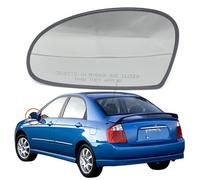 TXBZQKJ Cristal De Retrovisor Lateral para Kia Spectra Cerato 2003 2004 2005 2006-2009, Vidrio De Espejo Retrovisor Izquierda Derecha, Convexo Calentado,Left