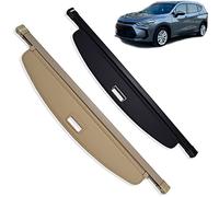 TXBZQKJ Maletero Cubierta de Carga para Chevrolet Orlando 2019 2020, SUV Bandeja Portaequipajes Retráctil, Persiana Enrollable para Paquete de Maletero, Lona de Aleación de Aluminio,Black