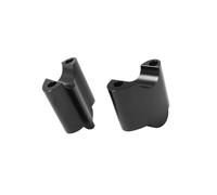 TXDBD Elevadores De Manillar para Harley XL1200X 48 2010-2022. Kit Extensión Y Acondicionador Bloque Abrazadera Elevación Espaciador Elevador Manillar(Negro)