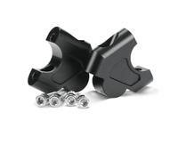 TXDBD Elevadores De Manillar para Motocicleta para NX500 NX400 2024 2025. Adaptador Extensión Y Abrazadera Ajustable Espaciador Elevador Manillar(Negro)