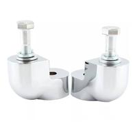 TXDBD Elevadores De Manillar para Motocicleta para VTX1300C 2004-2009 25mm Adaptador Montaje Extensor Ajuste Elevación Espaciador Elevador de Manillar