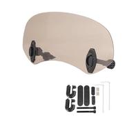 TXDBD Extensión De Parabrisas para Motocicleta con Abrazadera Ajustable, Deflectores De Viento para Kawasaki para Z750 800 para Versys 650 1000 Deflector Alerón para Moto(Tipo 8)