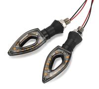 TXDBD Indicadores de giro Luces De Señal De Giro De 12 V Para Motocicleta Para H&onda VFR 800 CBR125R CB250 CBF125 CB600 Para HORNET NC700 Indicadores Lámpara Intermitente