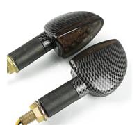 TXDBD Indicadores de giro Luces Indicadoras De Señal De Giro Para Motocicletas Para H&onda CB 599 CB 600 CBR 600 F2.F3.F4.F4i Para Hornet CB919 Luces De Señal De Giro(aspecto carbono)