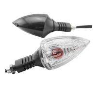 TXDBD Intermitentes para Motocicleta, Luces Direccionales, Lámpara Intermitente para 990 Advanture Super Duke Supermoto R T SMT 2006-2013 Indicadores De Giro(Claro)