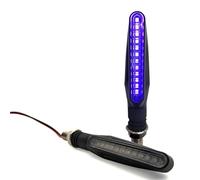 TXDBD Intermitentes para Motocicleta, Luces Indicadoras De Giro para para Z 900 650 800 para Ninja 250 300R 300 para Z 250 300 250R Indicadores De Giro(Violeta,2 Piezas)