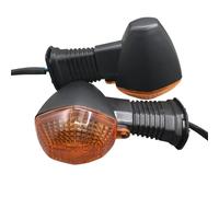 TXDBD Intermitentes para Motocicleta, Luces Indicadoras para Suzuki GSX-R 600 SRAD 750 K1 K4 1000 GSX 650F 1250FA DL 1000 V-Strom Indicadores De Giro(Ámbar)