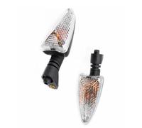 TXDBD Intermitentes para Motocicleta para Aprilia RS4 125 RSV 4R 1000R SXV550 SL750 Shiver SMV 750 1200 Dorsoduro Indicadores De Giro(Claro)