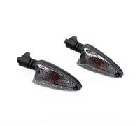 TXDBD Intermitentes para Motocicleta para Aprilia RS4 125 RSV 4R 1000R SXV550 SL750 Shiver SMV 750 1200 Dorsoduro Indicadores De Giro(Fumar)