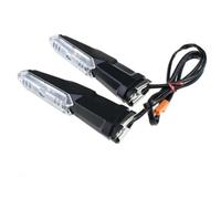 TXDBD Luces Intermitentes para Motocicletas para KLR 650 ER-6N ZRX 1200R para Ninja 125 250 SL Intermitentes Delanteros Y Traseros Indicadores De Giro(Transparente 1)