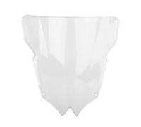 TXDBD Parabrisas Doble Burbuja para Motocicleta, Deflectores Protectores para Yamaha YZF R6 600 2008-2016, Carenado Deflector Alerón para Moto(Claro)