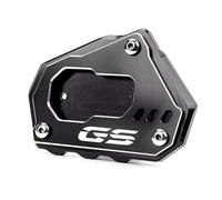 TXDBD Soporte De Pata De Cabra Lateral para Motocicleta para R 1200 1250 GS LC R1200GS ADV R1250GS Adventure Placa De Soporte(Negro)