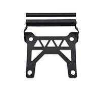 TXDBD Soporte para GPS De Motocicleta para Zontes 703F para Barra Extensión, Kit Montaje con Transversal Soportes De GPS(Negro 2,12-22 mm)