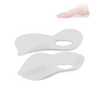 TXDKLUG 3/4 Plantillas de Soporte de Arco para Mujeres/Hombres/Niños,Plantillas Ortopédicas para El Alivio de La Fascitis Plantar,Plantillas de Medio Zapato para Pies Planos,Sobrepronación