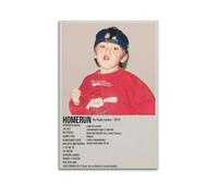 TXDYWZYGS Paulo Londra HomerunPop - Álbum clásico de canciones de rapero, impresión en lienzo, decoración de dormitorio, hogar, oficina, decoración para adolescentes, 20 x 30 cm, estilo sin marco, 17
