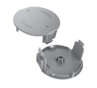 Txdzking 2 Tapas de Bobina,Compatible con Bosch UniversalGrassCut 18,Universal GrassCut 18v-26, Universal GrassCut 18v-260,Reemplazo de la Cubierta de la Bobina de la cortadora de césped
