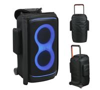 TXEsign Funda para altavoz compatible con JBL PartyBox 520, funda de transporte portátil con bolsillos con cremallera, bolsa de almacenamiento para JBL PartyBox 520