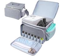 TXIYEAN Bolsa de transporte con compartimentos ajustables compatible con vaporizador Dupray Neat para suelos, bolsa de almacenamiento portátil para limpiador de vapor con bolsillos adicionales (solo