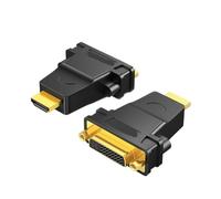 TXJZUQPJ Adaptador Dvi a hdmi for Pantalla de Monitor, Cable de conexión HD, Tarjeta gráfica de Ordenador, convertidor de Interfaz Externa, 1 Uds.(DVI Female to HDMI Male)