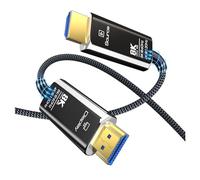 TXJZUQPJ Cable de Fibra óptica HDMI 8K60hz4k120hz TV Cable periférico de Ordenador hdmi Cable de Fibra óptica de Alta definición(40 Meters)