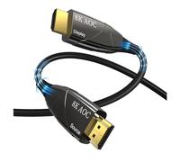 TXJZUQPJ Línea de Alta definición 8K HD, convertidor MI2.18k, proyector de línea de Fibra óptica, conexión de Alta definición for el hogar, línea de Fibra óptica(30 Meters)