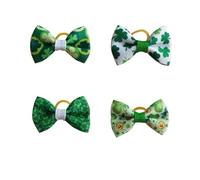 TXLEAPEY 100 Piezas de Accesorios for Mascotas, Lazos for el Pelo Perros, Lindos for, Bandas Goma, Collar for, decoración for(Two)