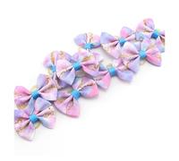 TXLEAPEY Conjunto de Lazos for Mascotas Yorkie Estilo teñido Anudado, Accesorios Aseo for Perros pequeños, Bandas Goma Colores, for Cachorros, Gatos y, artículos for(3.,5 PCS)