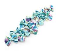 TXLEAPEY Conjunto de Lazos for Mascotas Yorkie Estilo teñido Anudado, Accesorios Aseo for Perros pequeños, Bandas Goma Colores, for Cachorros, Gatos y, artículos for(4.,10 PCS)