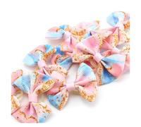 TXLEAPEY Conjunto de Lazos for Mascotas Yorkie Estilo teñido Anudado, Accesorios Aseo for Perros pequeños, Bandas Goma Colores, for Cachorros, Gatos y, artículos for(12.,5 PCS)