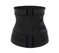 TXLEAPEY Fajas Reductoras Mujer Corsé Reductor de Cintura de Alta compresión for Mujer, Faja Adelgazante for Vientre Plano, Faja de Fitness Abdominal(Single Belt Black,M)