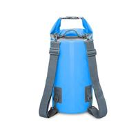 TXLEAPEY Mochila Impermeable de PVC, Bolsa for Kayak, Senderismo al Aire Libre, Seca for Hombro, Viaje, Buceo, Barco, Mochila for océano, río, 5 l, 10, 15, 20 y 30(Sky-Blue,10L)