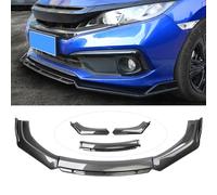 Txopaf Car Alerón Delantero, para Peugeot 206 2004-2009 Separador de Labio del Parachoques Resistente Desgaste Kit Cuerpo Protección Accesorios