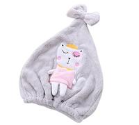 TXQHD 1pc Soft Absorbent Hat Quick Drying Shower Towel All Hair Types Bathing Accessory for Daily Use Travel and More