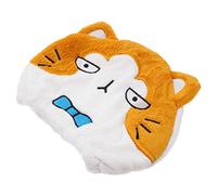 TXQHD Absorbent Coral Fleece Drying Cap Quick-Drying Turban Wrap Wet Hair Cartoon Animal Lightweight for Girls