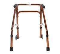 TXQHD Aluminium Lightweight Walking Frame Folding Walker/Adjustable Height for Elderly Yearn for Comfortable Anniversary