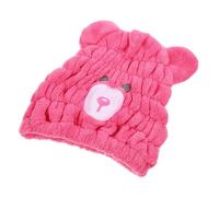 TXQHD Boys and Girls's Drying Hat Absorbent Towel Wrap Soft Fleece Bear Easy to Use Hair Dryer Cap for Boy Girl