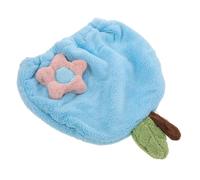TXQHD Cartoon Flower Kids Hair Drying Cap Thick Coral Fleece Water Absorbent Towel Quick Dry Hat for Babies and Toddlers