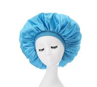 TXQHD Large Bonnet Women Satin Night Cap Silk Bonnets for Sleeping