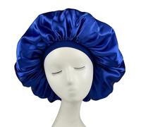 TXQHD Large Bonnet Women Satin Night Cap Silk Bonnets for Sleeping