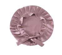 TXQHD Silk Bonnets Night Cap Bands Women Hair Care with Elastics Ties Stay on Head Soft for Sleeping