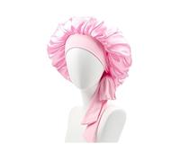 TXQHD Silk Women Satin Bonnet Scarf Wrap Curly Hair with Tie Band for Sleeping
