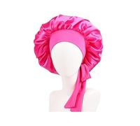 TXQHD Silk Women Satin Bonnet Scarf Wrap Curly Hair with Tie Band for Sleeping