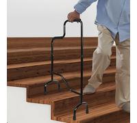 TXQHD Stair Climbing Assist, Elderly Stair Lift Assist Devices Senior Walker with Non-Slip Feet and Soft Grip, Adjustable Height, Step Helper for Steps with Varying Heights Widths