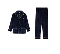 TXQHD Traje de Servicio a Domicilio de Franela de Gran tamaño, Pijamas de Lana Coral, Modelos de otoño e Invierno para Hombres, engrosados con Lana